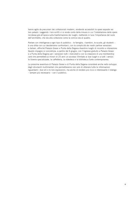 cartella stampa (pdf file - 475 Kb) - Palazzo Grassi