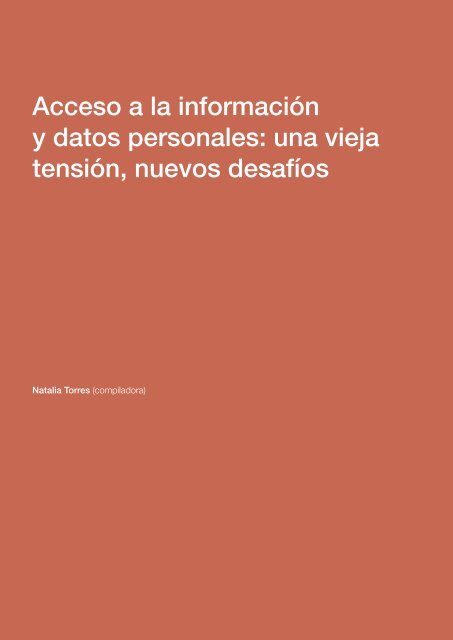 Acceso a la informaciÃ³n y datos personales - Universidad de Palermo