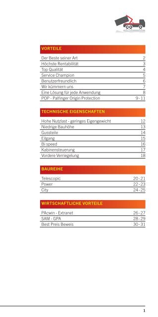 abrollkipper: top qualität, high- tech und service der ... - Palfinger