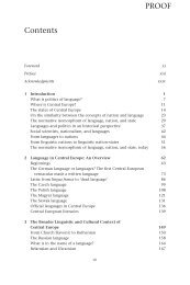 New Books List October - December - Palgrave