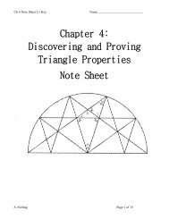 Ch 4 Notesheet Key