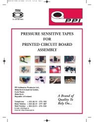 PCB Catalogue (2.8Mb) - PPI Adhesive Products