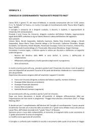 Verbale n.1 Consiglio di coordinamento