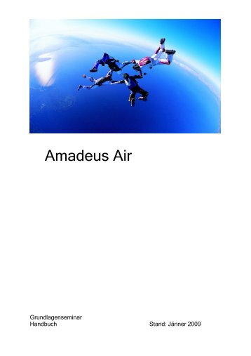 Trainingsunterlagen Air - Amadeus