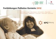 KPG-Programm 2012-final2.indd - Unionhilfswerk Palliative Geriatrie