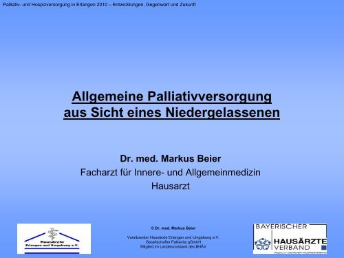 Dr. Beier - Palliativmedizin