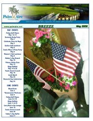May 2009 Breeze.p65 - Palm-Aire Country Club