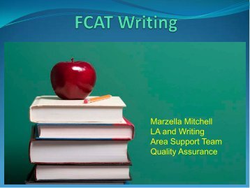 FCAT Writes Plus - The School District of Palm Beach County
