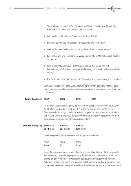Protokoll der Preisgerichts sitzung - Dhp-sennestadt.de