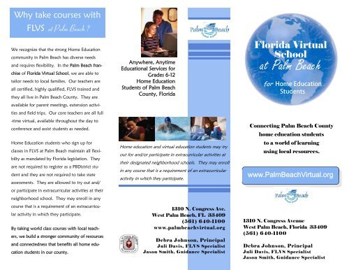 FLVS at Palm Beach - The School District of Palm Beach County