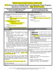 Adequate Yearly Progress - The School District of Palm Beach County