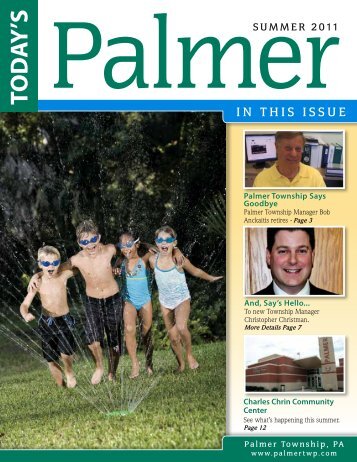 IN THIS ISSUE - Palmer Township