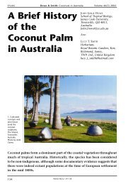 A Brief History of the Coconut Palm in Australia - International Palm ...