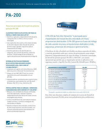 PA-200 - Palo Alto Networks