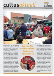 Das traditio- nelle Dixieland- Festival in ... - Cultus ggmbh Dresden