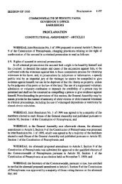 adoption of constitutional amendment - Article I, Section 9