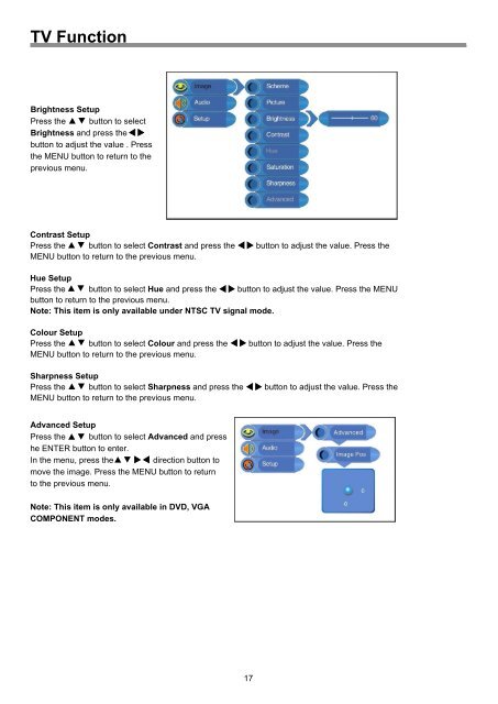 LCD TV/DVD COMBO TFTV1950DT USER'S MANUAL - Palsonic