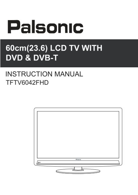 60cm(23.6) LCD TV WITH DVD & DVB-T - Palsonic