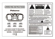 Instruction Manual (PDF) - Palsonic