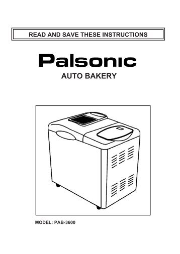 AUTO BAKERY - Palsonic