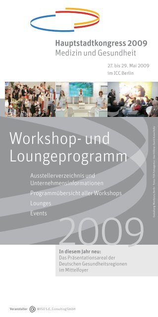 Workshop - Hauptstadtkongress Medizin und Gesundheit