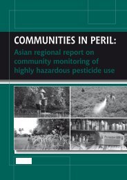 Communities in Peril: Asian regional report on community ...