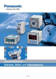 Katalog Zeitrelais & ZÃ¤hler (2,23MB) - Panasonic Electric Works ...