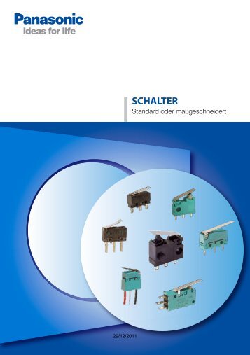 Flyer Schalter (0,73MB) - Panasonic Electric Works Austria GmbH
