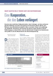 Eine Kooperation, die das Leben verlÃ¤ngert - Panasonic Electric ...