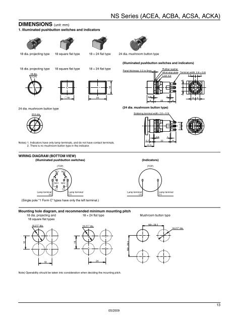 T A B L E O F C O N T E N T S - Panasonic Electric Works Europe AG