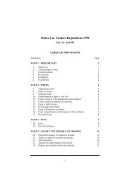 Motor Car Traders Regulations 1998 - Victorian Legislation and ...