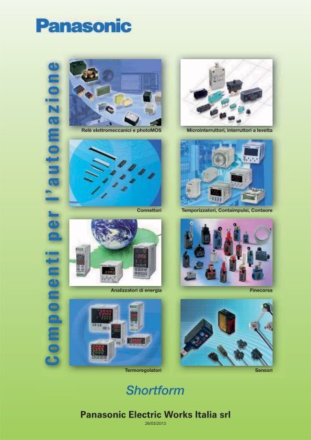 Catalogo componenti - Panasonic Electric Works Italia SRL