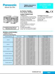 S1DXM-A/M Timer - Panasonic Electric Works Italia SRL