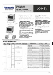 LC4H-S - Contaimpulsi digitale - Panasonic Electric Works Italia SRL