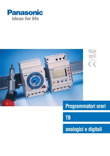 Programmatori orari analogici - Panasonic Electric Works Italia SRL