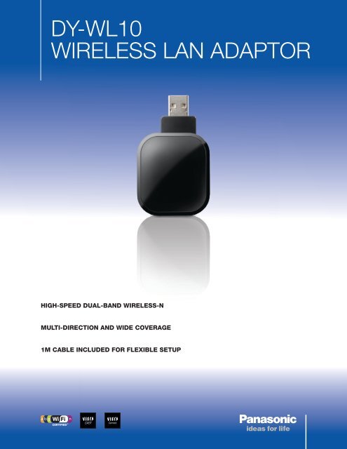 DY-WL10 WIRELESS LAN ADAptoR - Panasonic