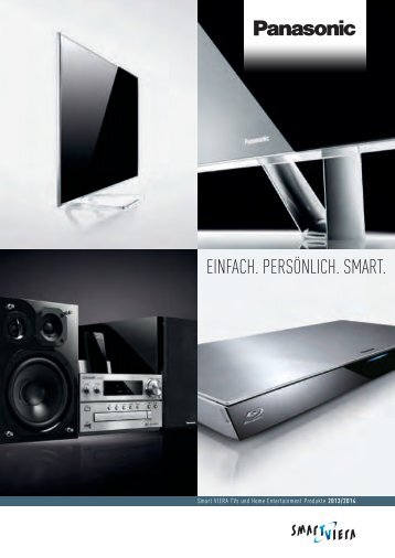 EINFACH. PErsöNlICH. smArt. - Panasonic