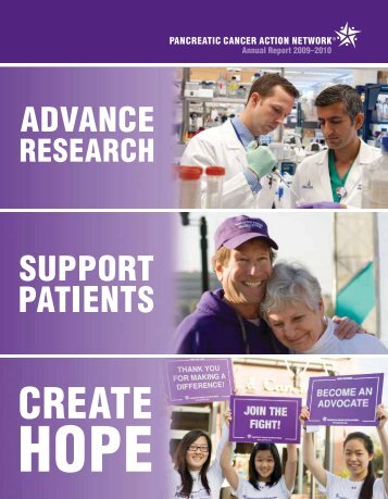 Annual Report 2009â2010 - Pancreatic Cancer Action Network