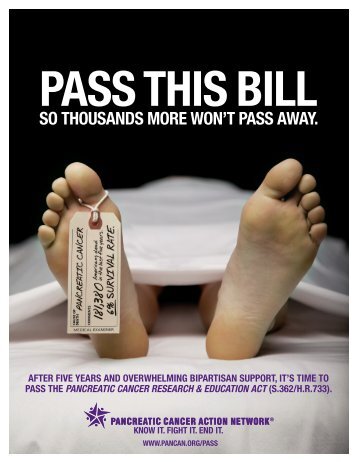 Advocacy Day ad - Pancreatic Cancer Action Network