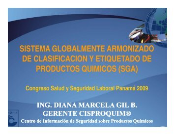 SISTEMA GLOBALMENTE ARMONIZADO DE ... - Panama Canal