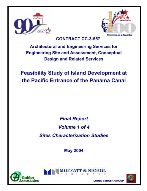 Feasibility Study of Island Development at the ... - Canal de PanamÃ¡