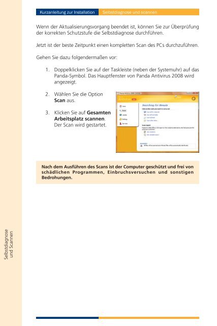 Kurzanleitung zur Installation - Panda Security
