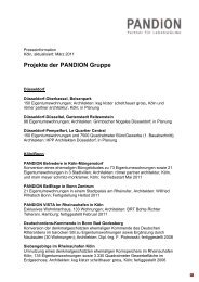Projekte der PANDION Gruppe - PANDION AG