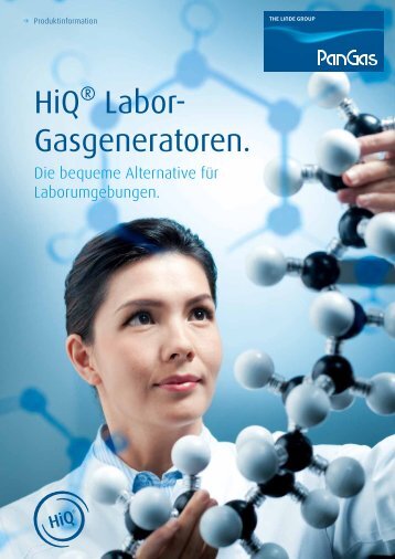 HiQ® Labor- Gasgeneratoren. - PanGas