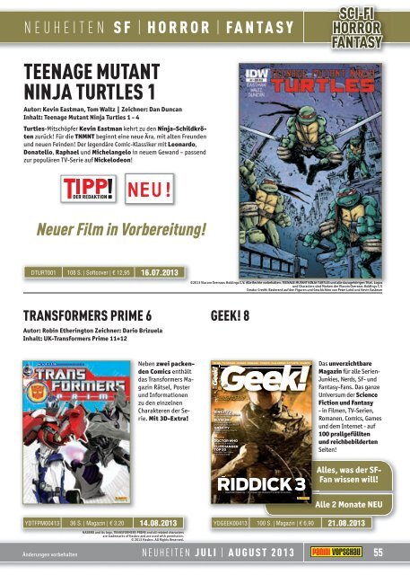 DAS NEUE UNIVERSUM GRATIS! - Panini Comics