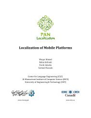 LOCALIZATION ON MOBILE PLATFORMS - PAN Localization