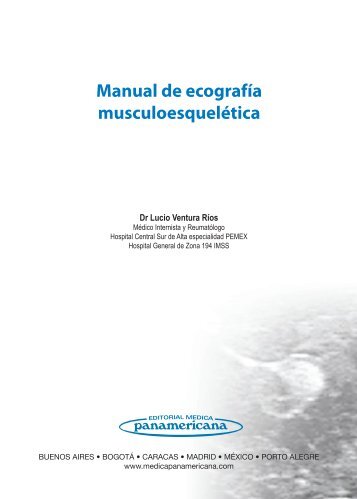 Manual de ecografÃ­a musculoesquelÃ©tica - panlar