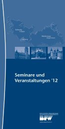 Seminare und Veranstaltungen '12 - Pantaenius