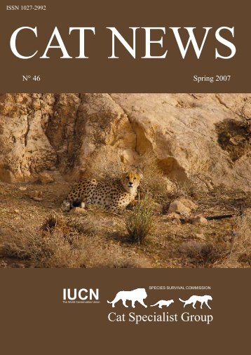 Conserving the Asiatic cheetah in Iran - Panthera