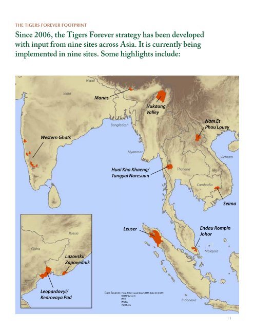 TIGERS FOREVER 2006-2011 | ENSURING TIGERS ... - Panthera